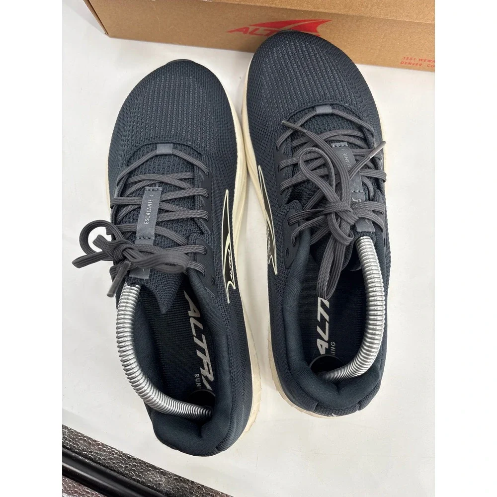 Altra Escalante 4 Mens 8.5 Running Shoes Black White AL0A85NE010 Road Trainers
